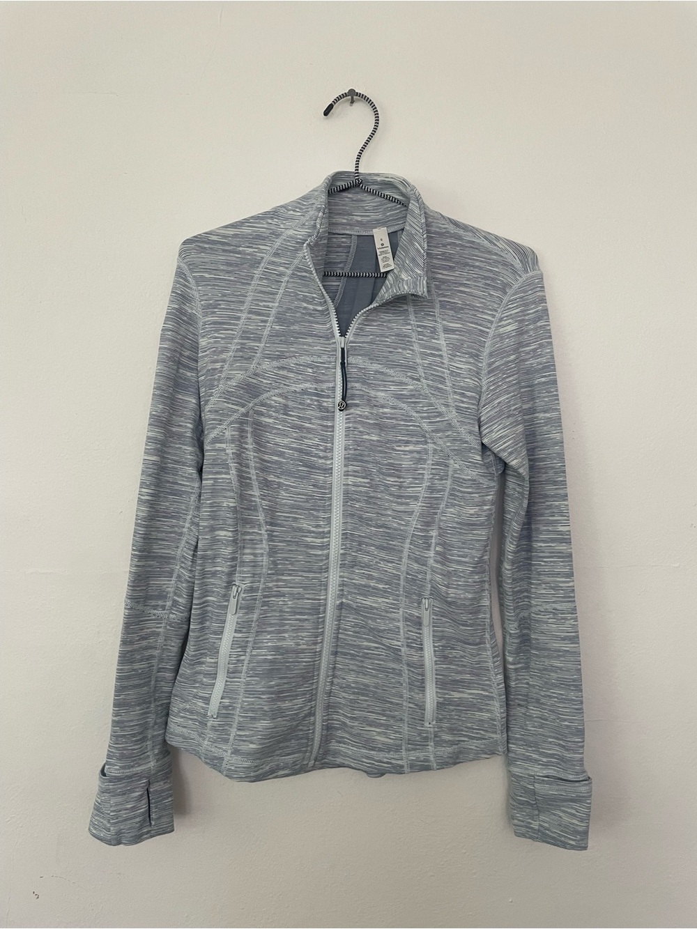 Lululemon Light Blue Zip-Up Jacket